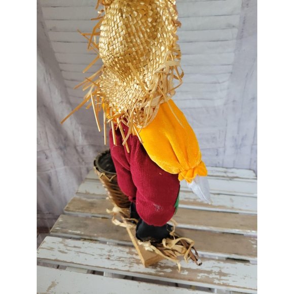 Scarecrow baskets Thanksgiving fall country folk a - Picture 6 of 7